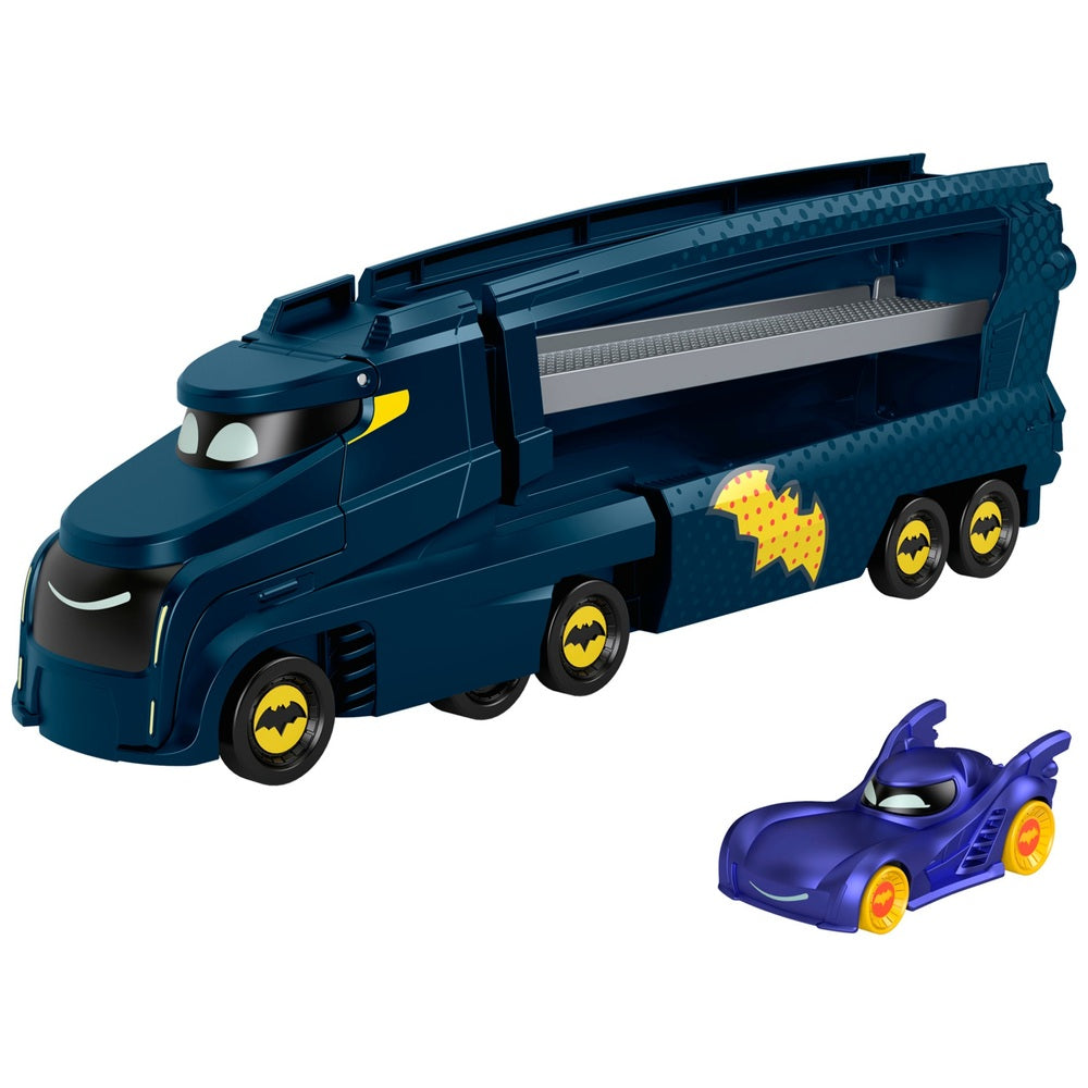 Fisher Price Dc Batwheels Bat Big Rig Hauler