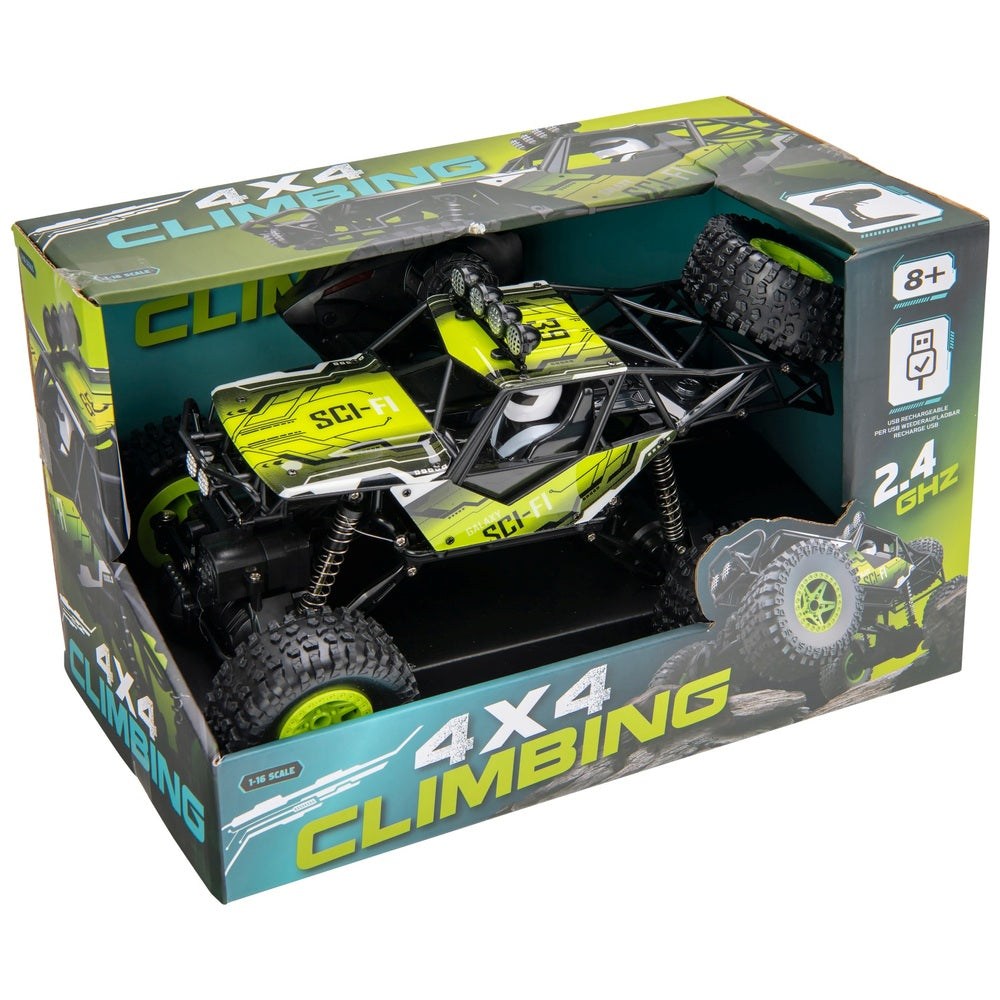 1:16 Radio Control 4X4 Climbing Truck In Green
