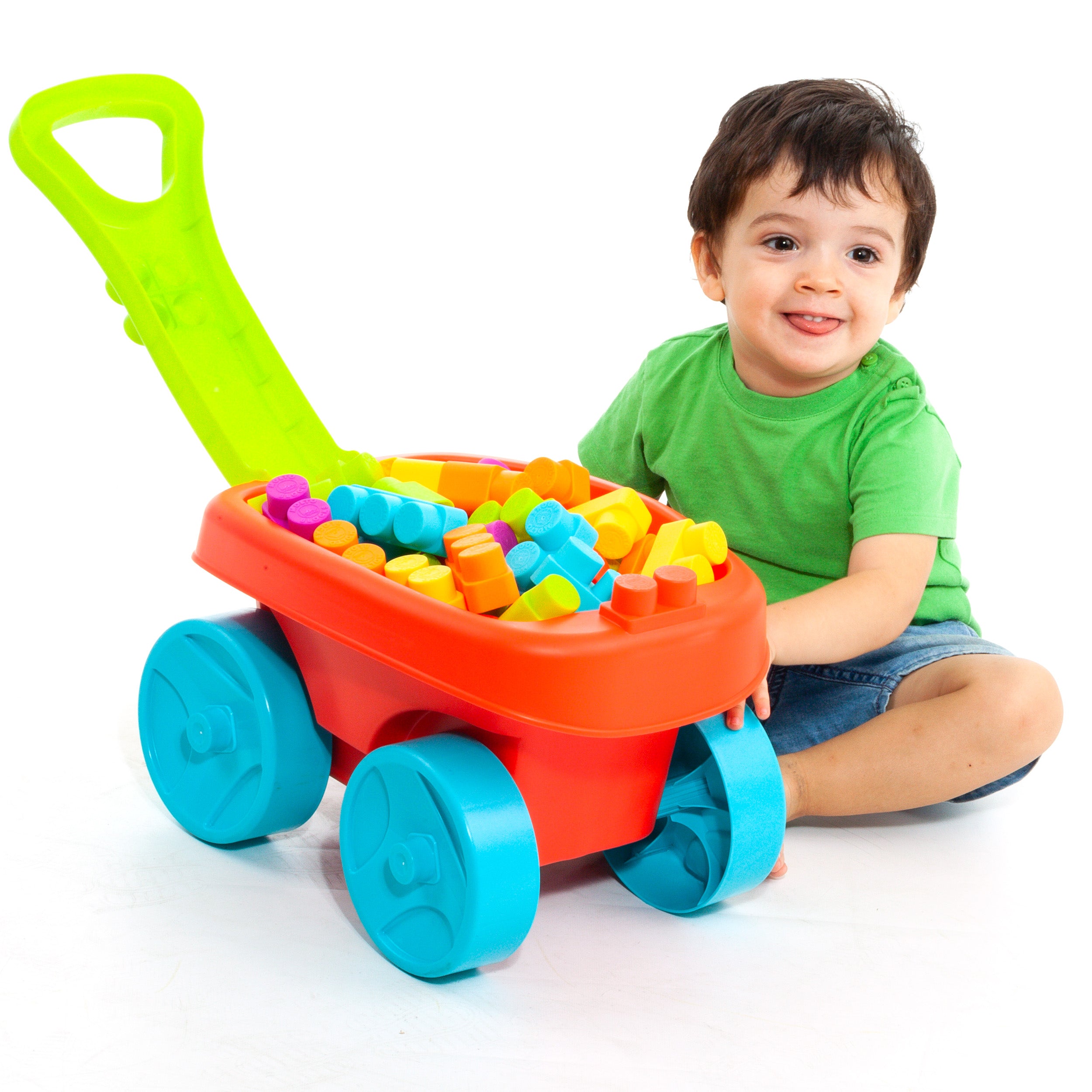 Wagon With 20 Molto Blocks