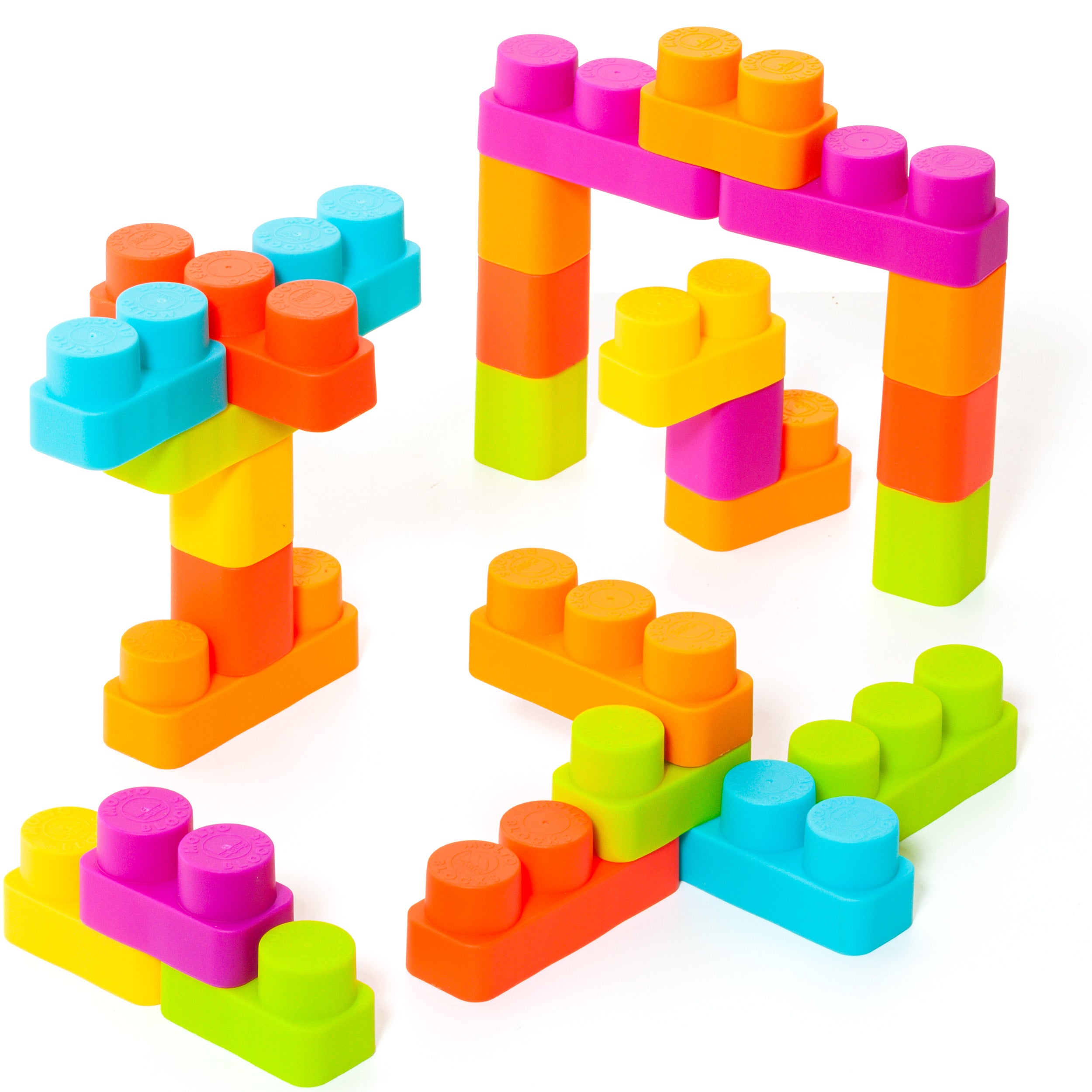 Wagon With 20 Molto Blocks