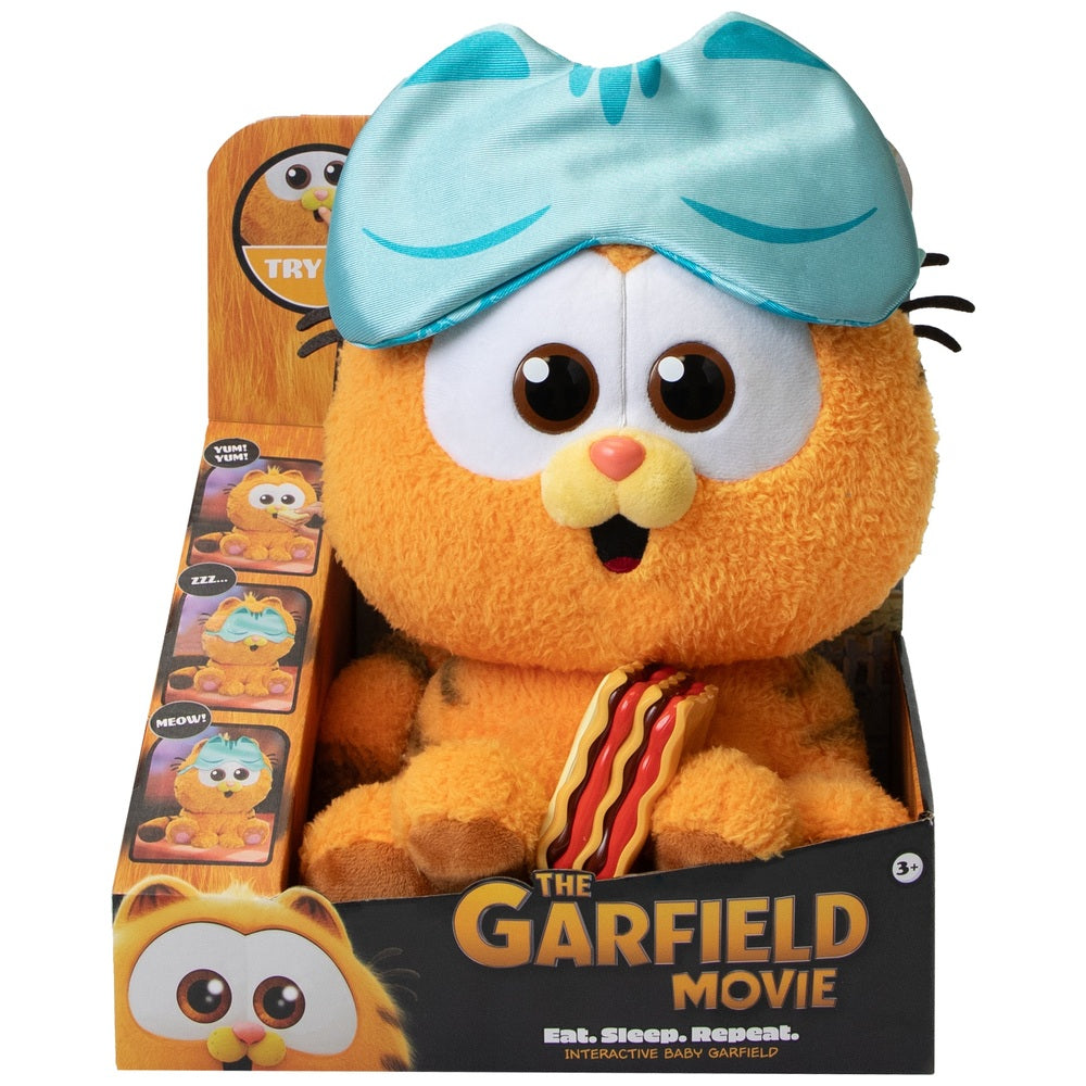 Baby Garfield 25Cm Interactive Plush Toy