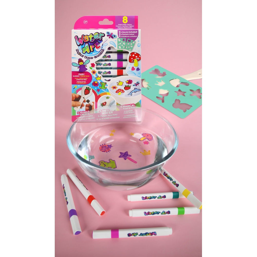 Water Art Fairy Garden 8 Pack Water Markers With Spoon