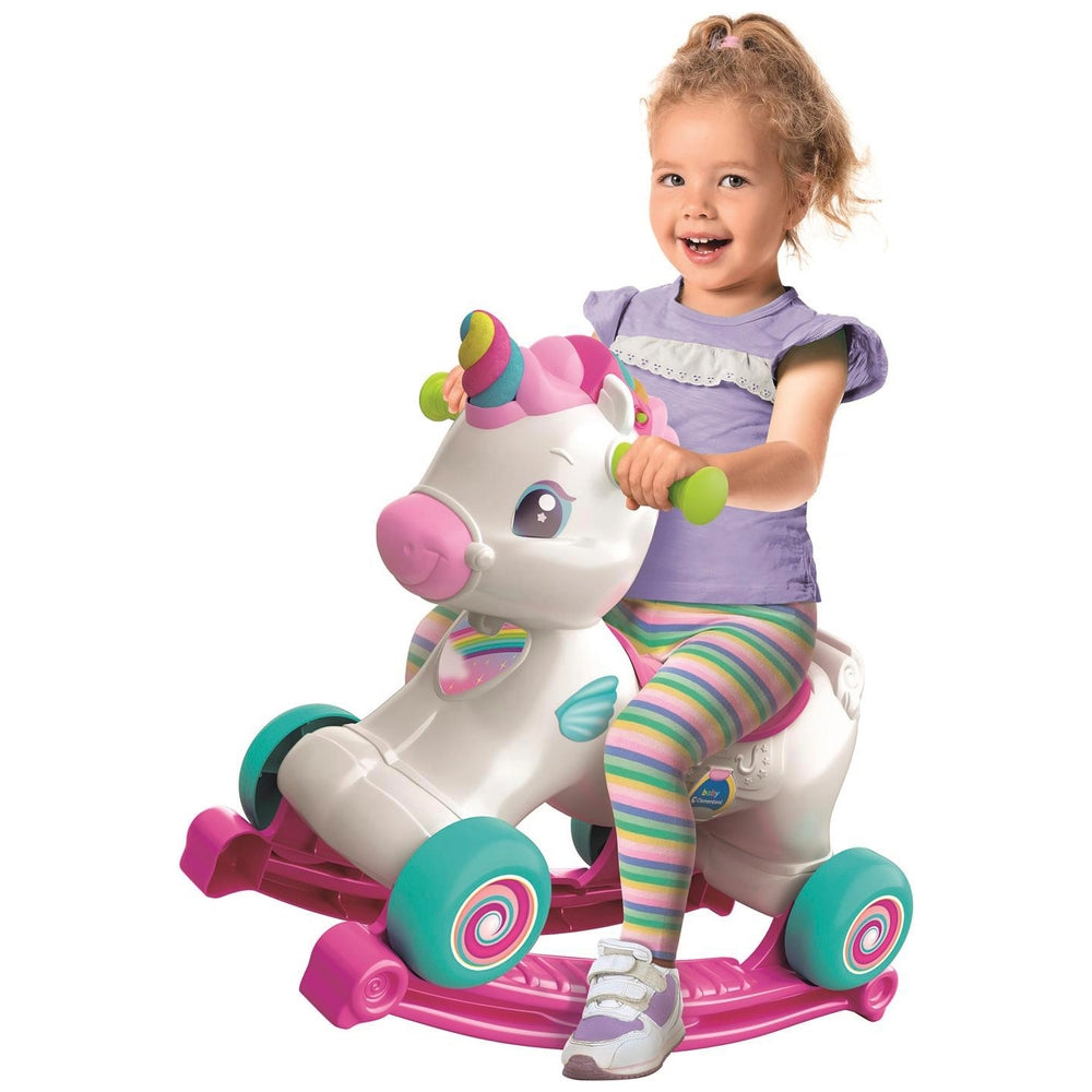 Baby Clementoni 3-In-1 Interactive Unicorn Ride On