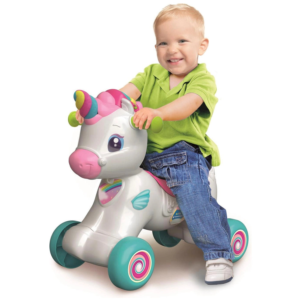 Baby Clementoni 3-In-1 Interactive Unicorn Ride On