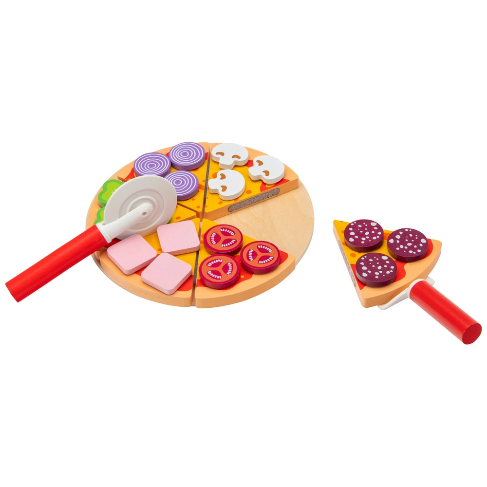 Kitchen Corner Wooden Pizza 28 Piece Set