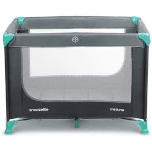 Miniuno Snoozelite Travel Cot Dark Aqua