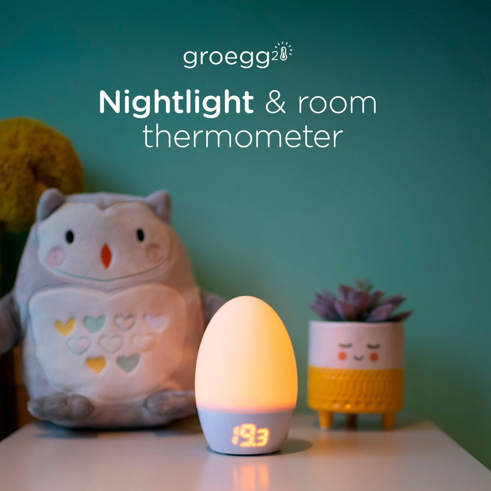 Tommee Tippee Gro Egg 2 Baby Room Thermometer And Night Light