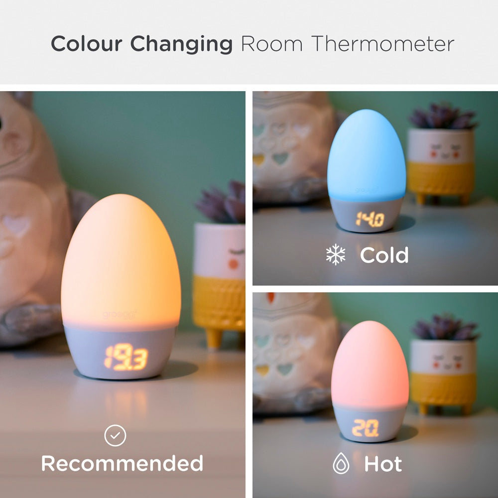 Tommee Tippee Gro Egg 2 Baby Room Thermometer And Night Light