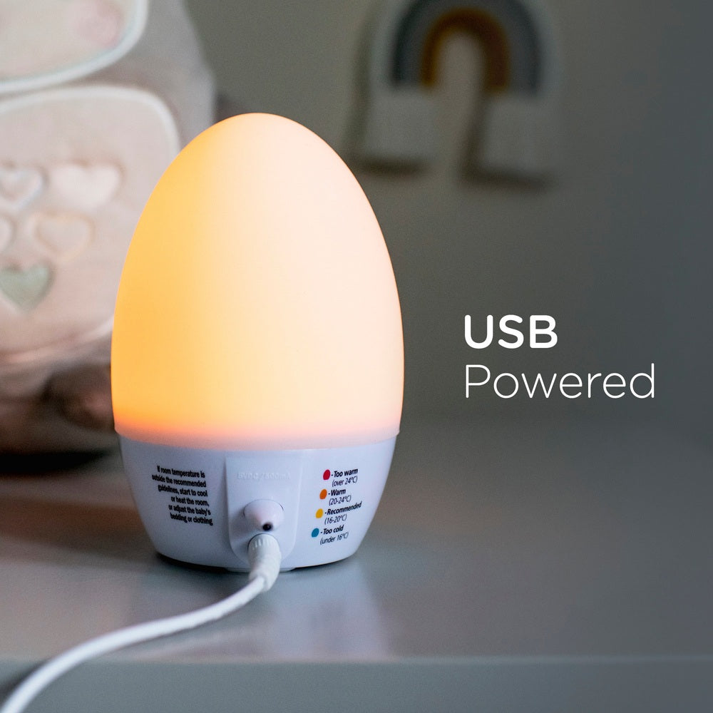 Tommee Tippee Gro Egg 2 Baby Room Thermometer And Night Light