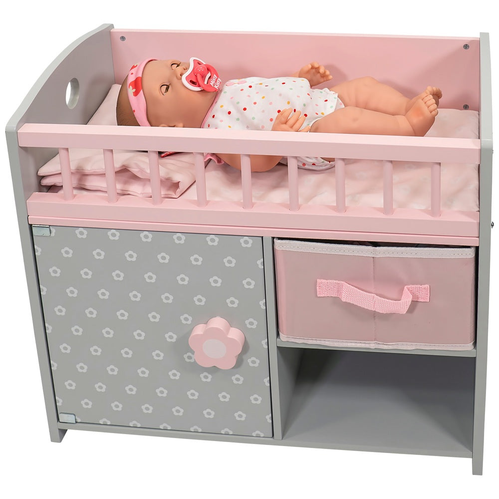 Dimples Wooden Bed And Changing Station