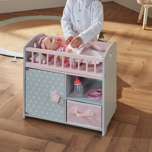 Ivy & Lily Wooden Baby Doll Bed And Changing Station