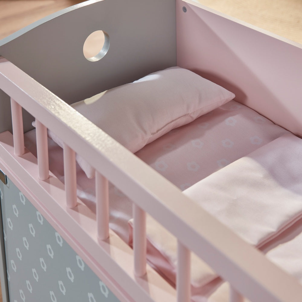 Dimples Wooden Bed And Changing Station