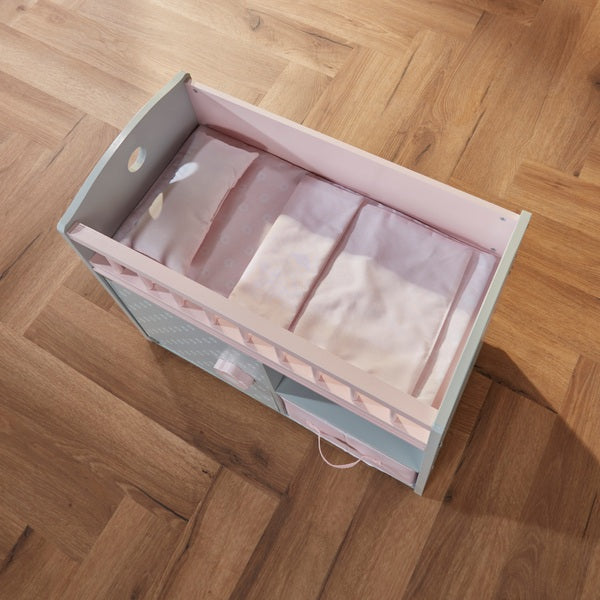 Dimples Wooden Bed And Changing Station