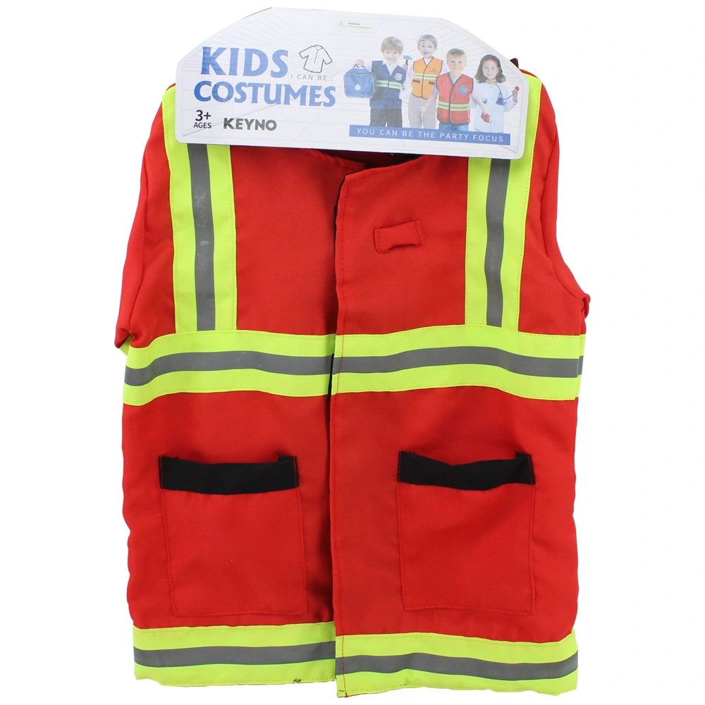 Fire Chief Costume And Accessories Dress-Up Set