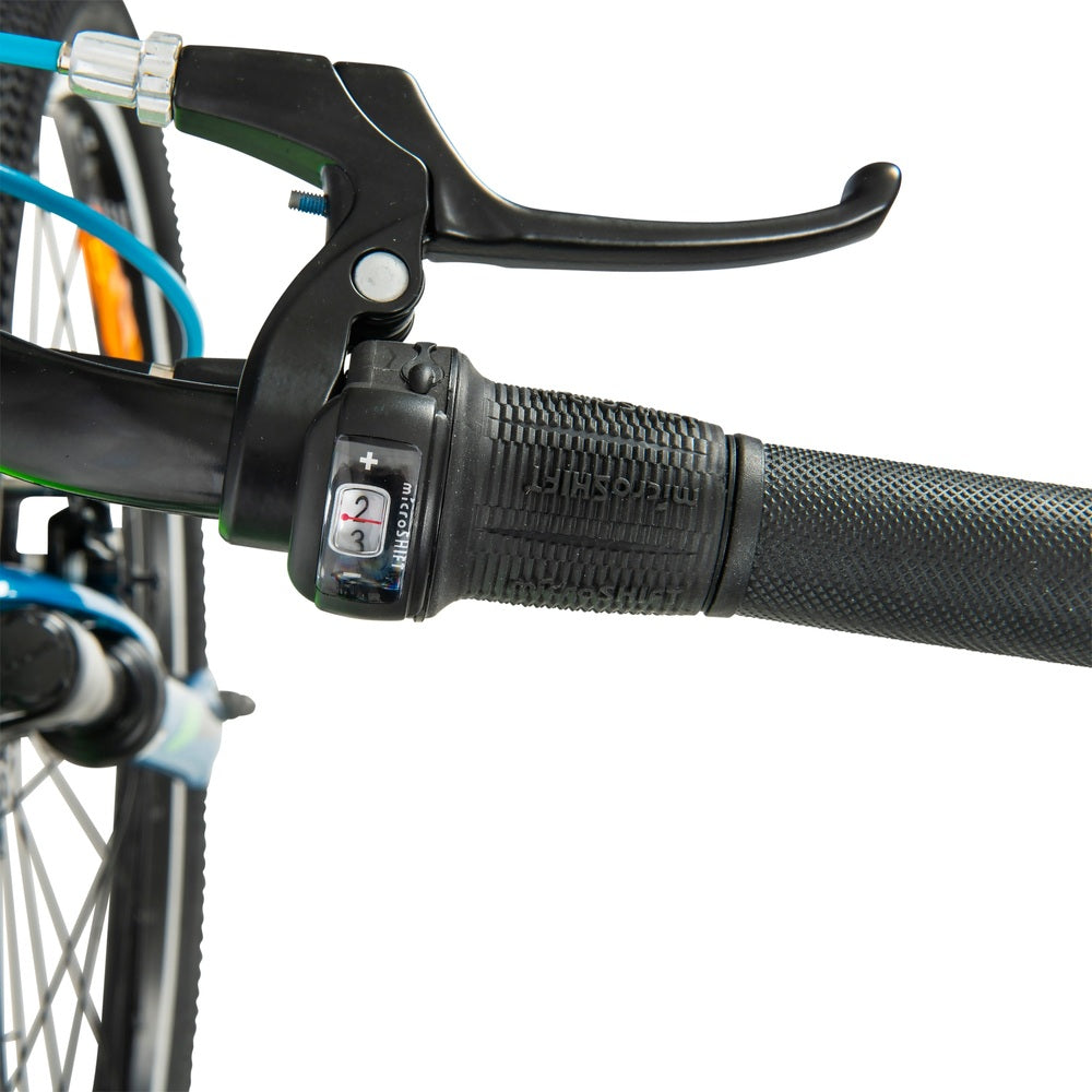 24 Inch Team Mountain Bike In Green And Blue