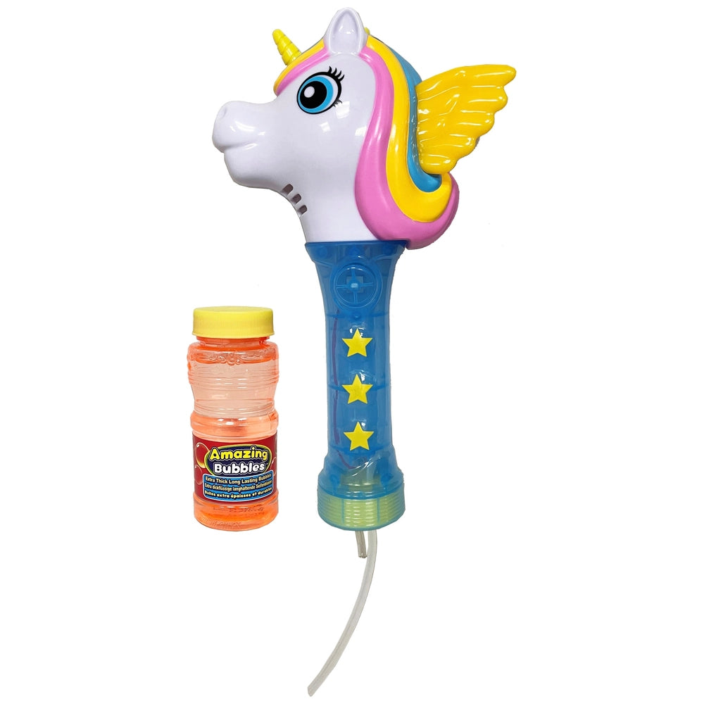 Unicorn Light Up Bubble Wand
