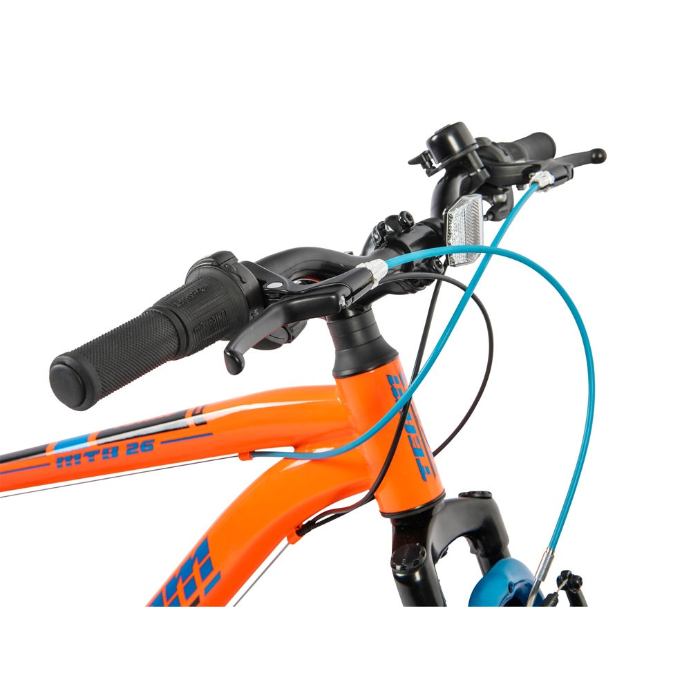 26 Inch Team Mountain Bike In Orange And Blue