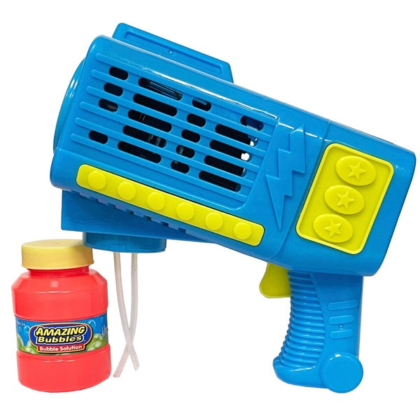 Light Up Volcano Bubble Blaster Dual Motor
