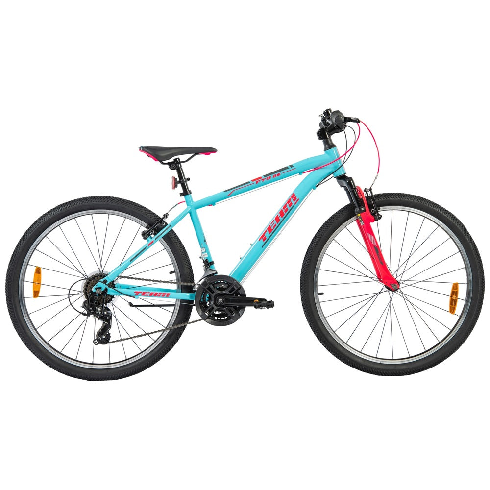 26 Inch Team Mountain Bike In Sky Blue And Pink