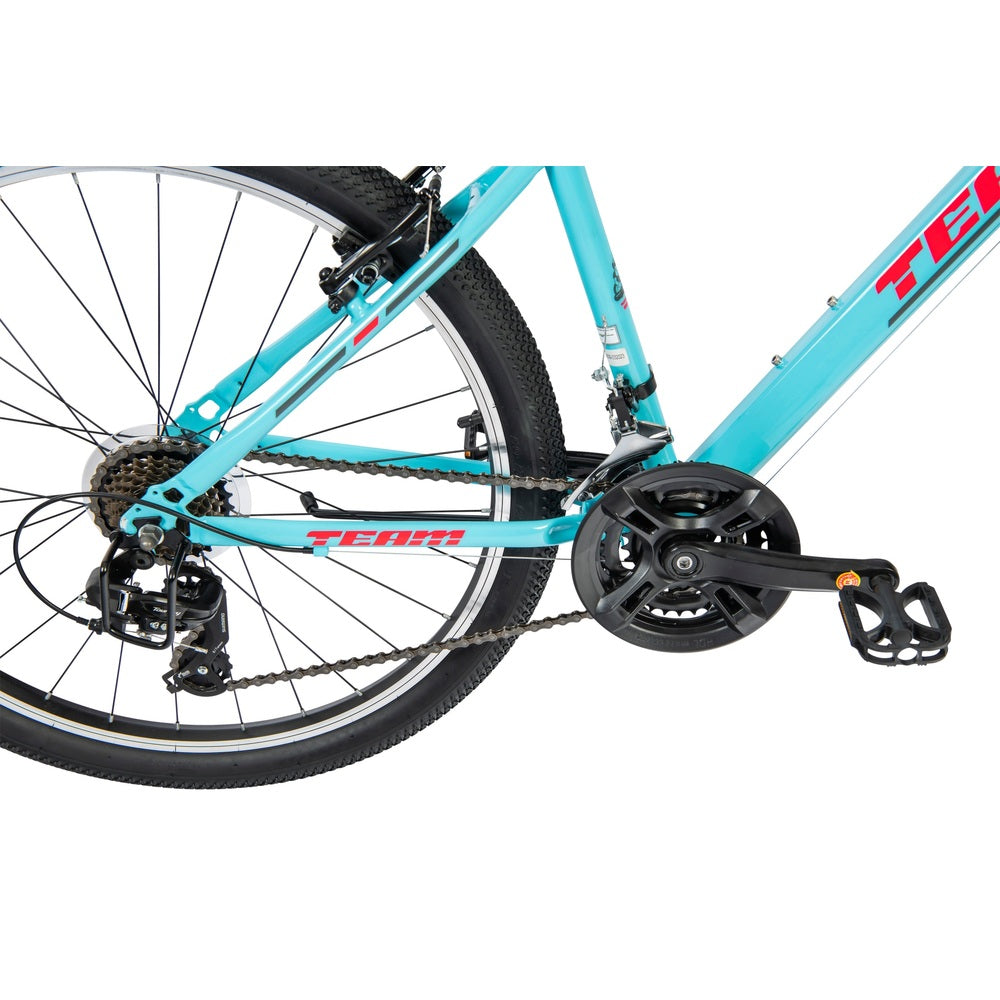 26 Inch Team Mountain Bike In Sky Blue And Pink