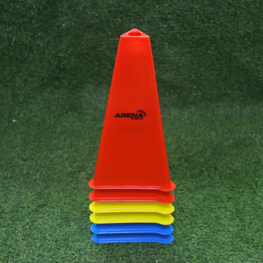 12 Training Cone Set 6 Pack