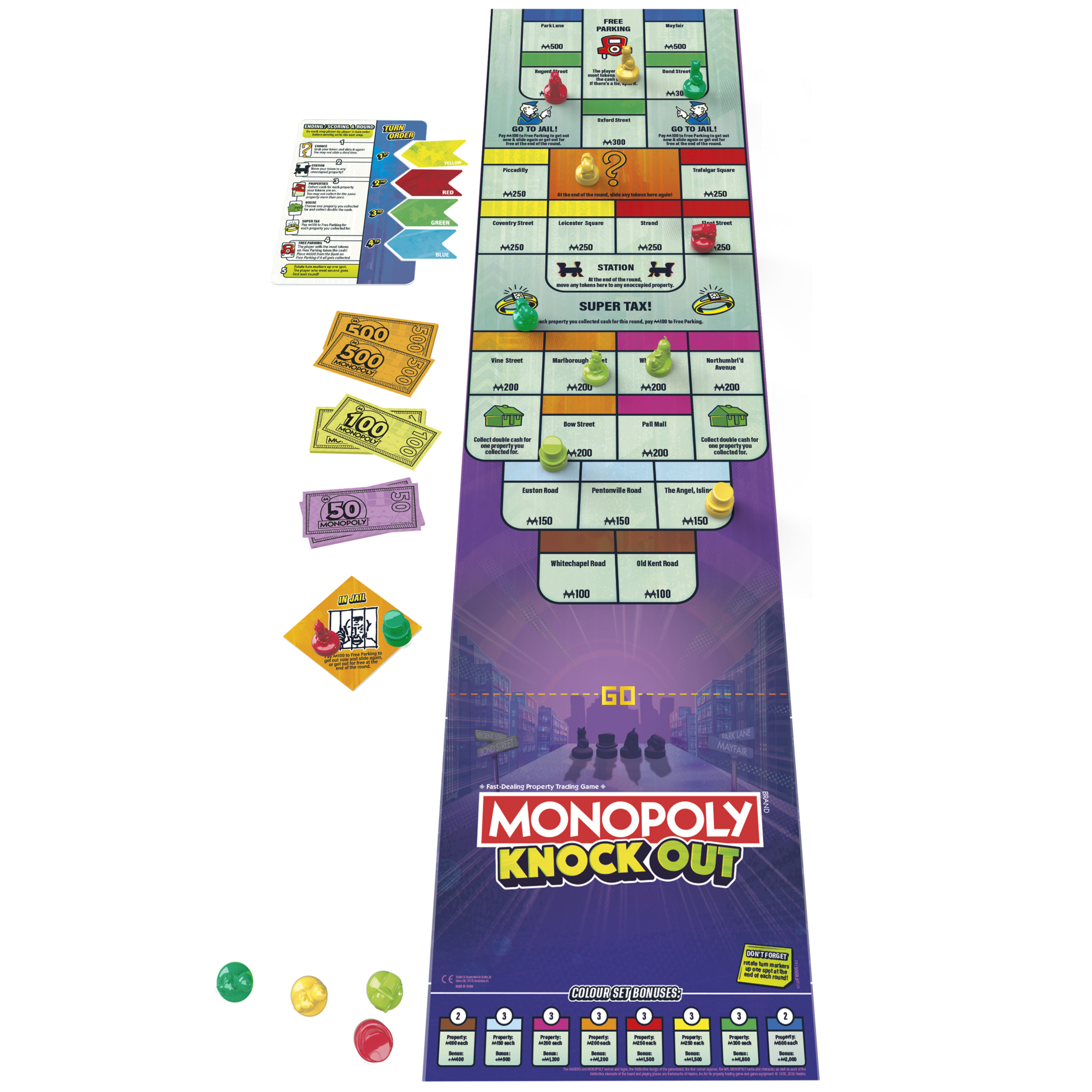 Monopoly Knockout Board Game