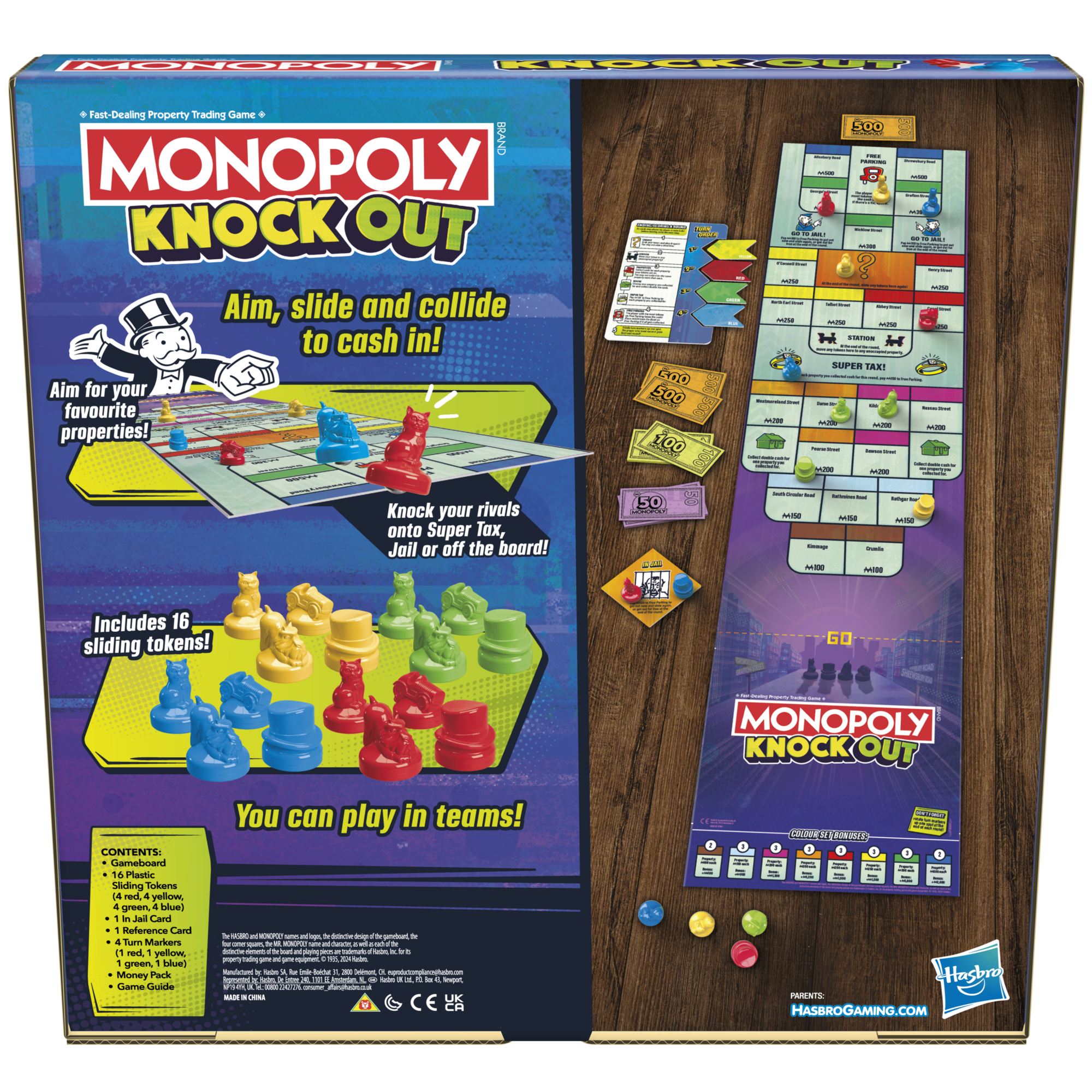 Monopoly Knockout Board Game