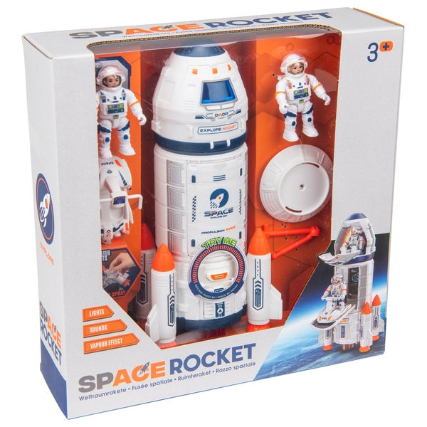 Space Rocket With Figures Playset