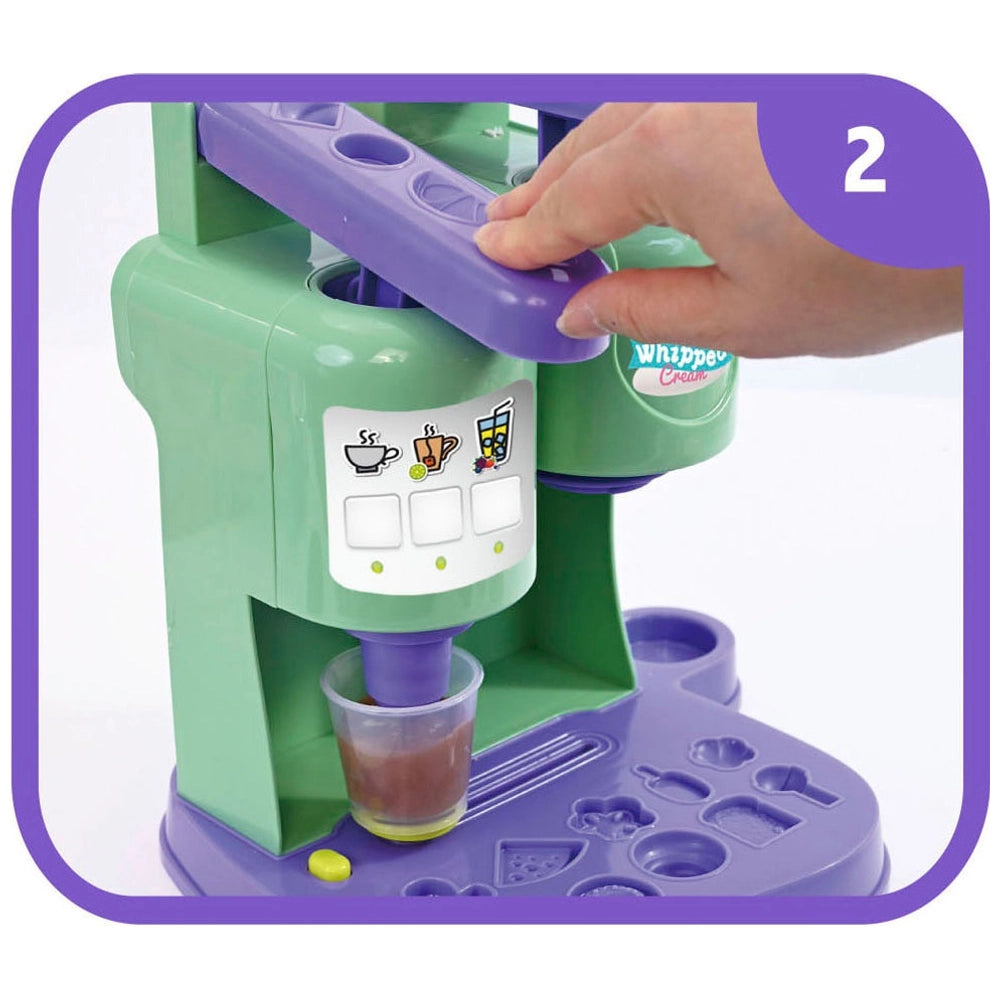 Dough Tubs Playset Ice Cream And Coffee Machine