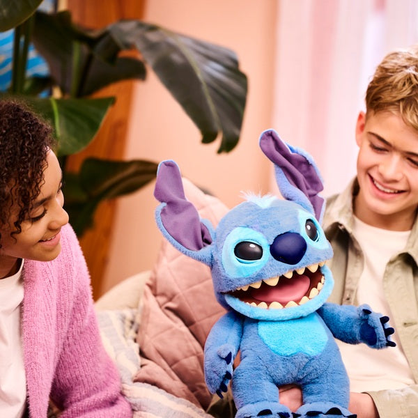 Real Fx Disney Stitch Puppet Interactive Toy