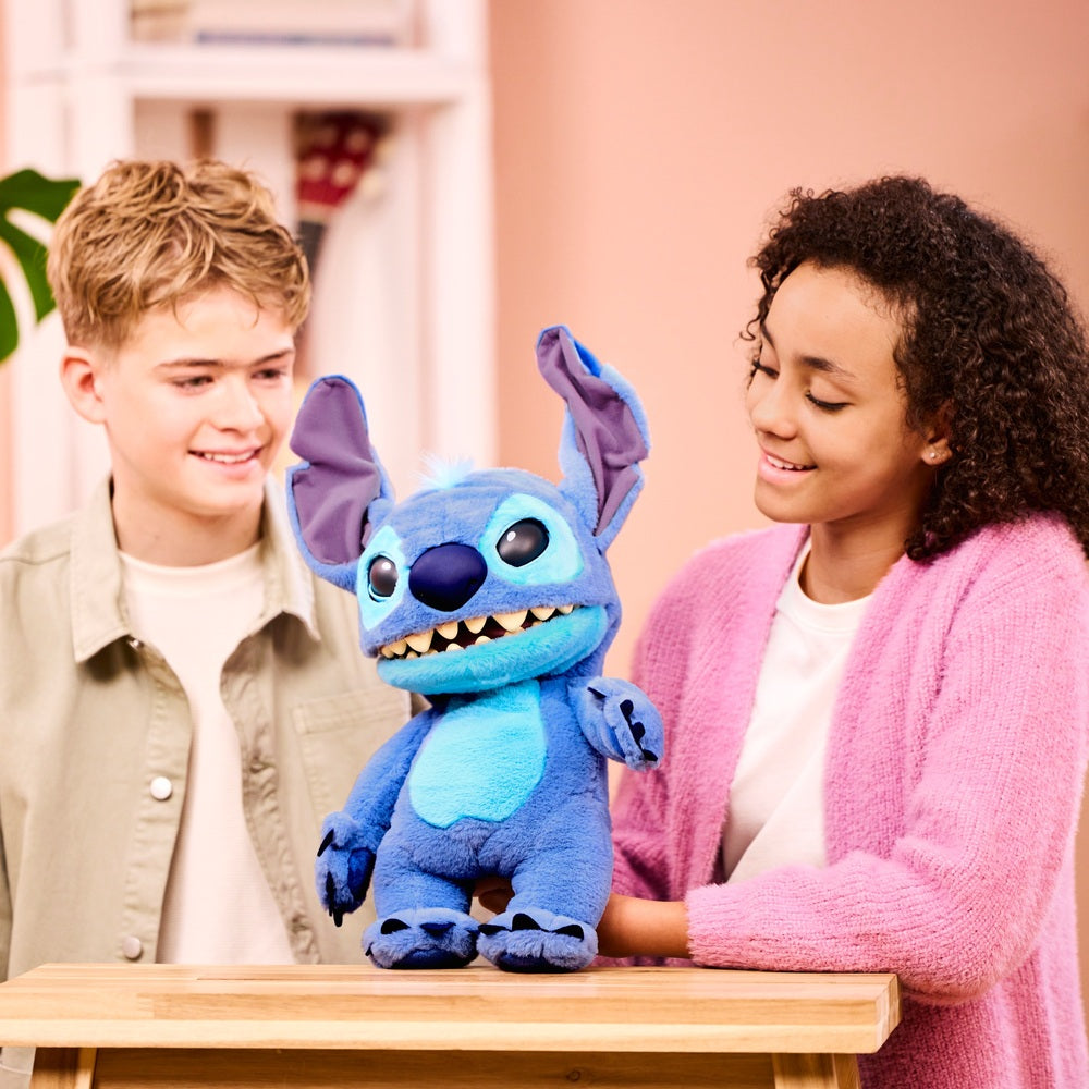 Real Fx Disney Stitch Puppet Interactive Toy
