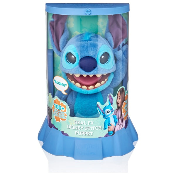 Real Fx Disney Stitch Puppet Interactive Toy
