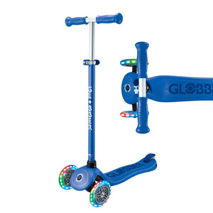 Globber Primo Plus Lights Navy Blue Scooter
