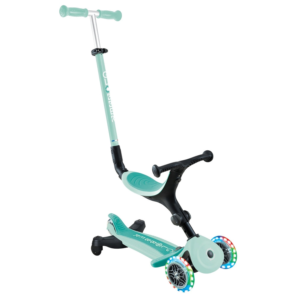 Globber Go Up Active 360° Lights Mint Scooter