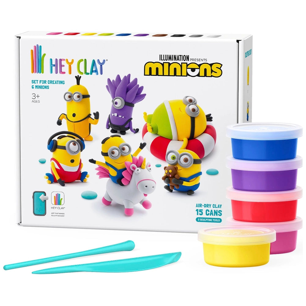 Hey Clay Sculpting Minions Set