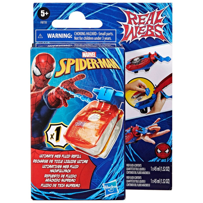 Marvel Spider-Man Real Webs Ultimate Web Fluid Refill Pack