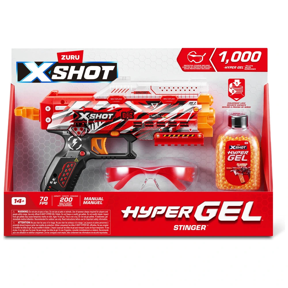Xshot By Zuru Hyper Gel Stinger Blaster