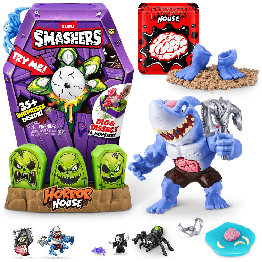Smashers Mega Horror House Set Assortment By Zuru