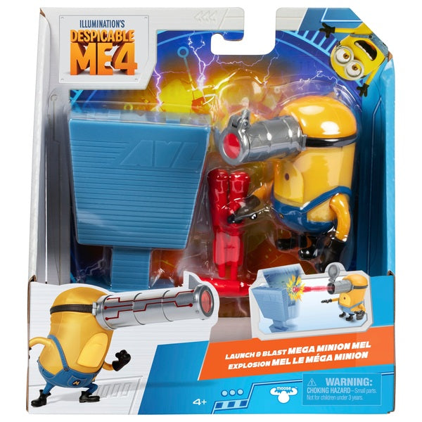 Despicable Me 4 Launch & Blast Mega Minion Mel Action Figure
