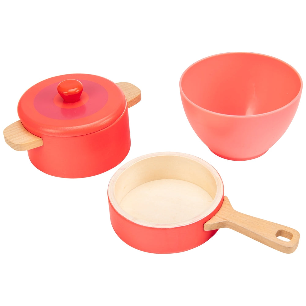 Wooden Cookware Playset