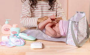 2-In-1 Doll Changing Bag And Mat With Accessories