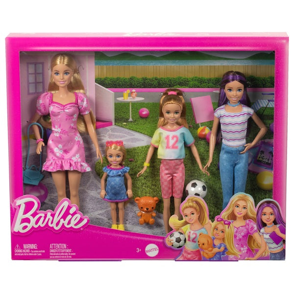 Barbie Sisters Dolls And Accessories Giftset