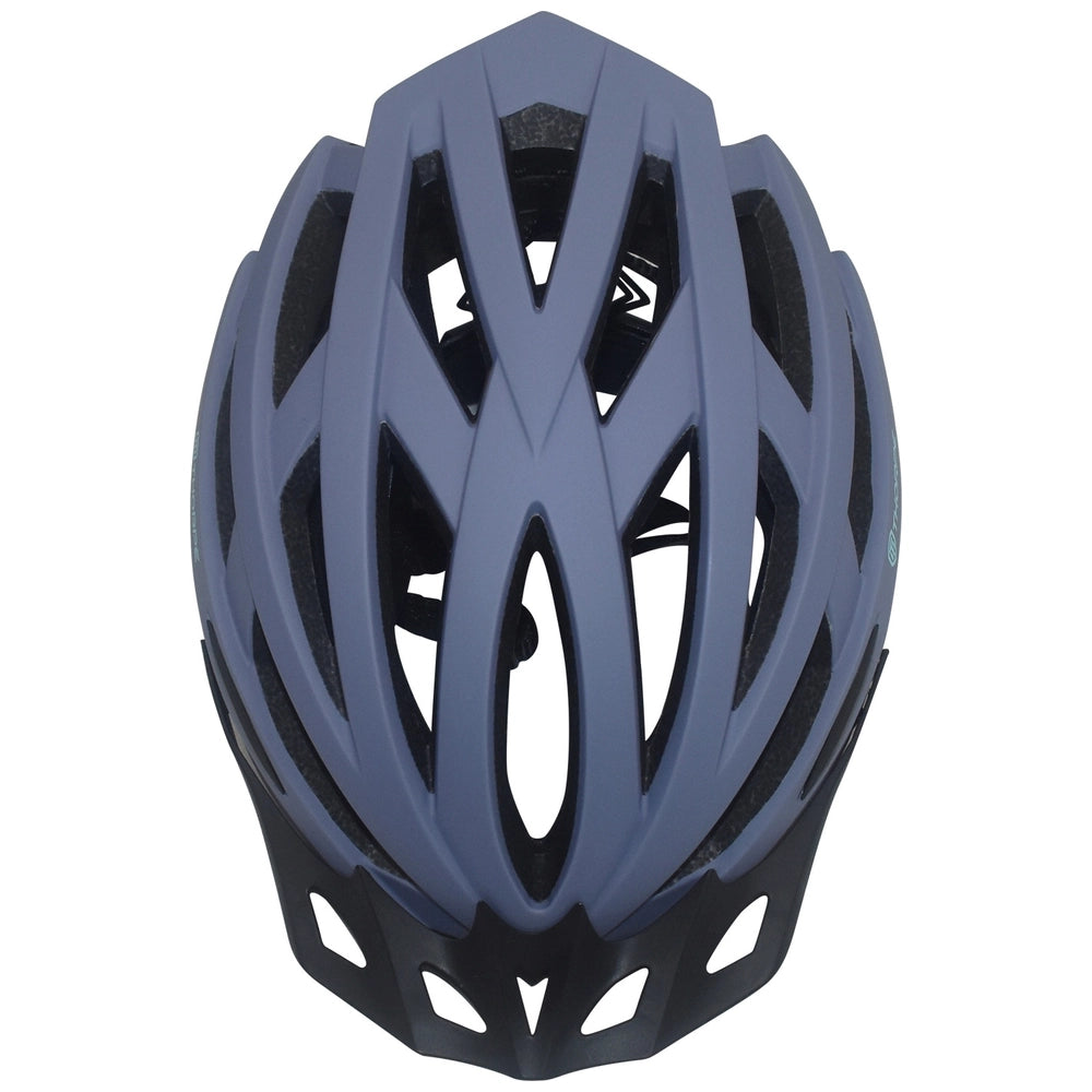 Thorpe Bike Helmet With Rear Led Light Storm Grey Size 55 - 58Cm
