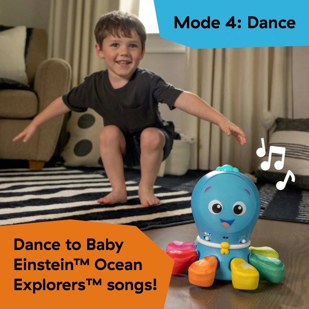 Baby Einstein Ocean Explorers Go Opus Go 4-In-1 Crawl & Chase Toy
