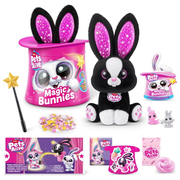 Pets Alive Magic Bunnies (Sootie) By Zuru