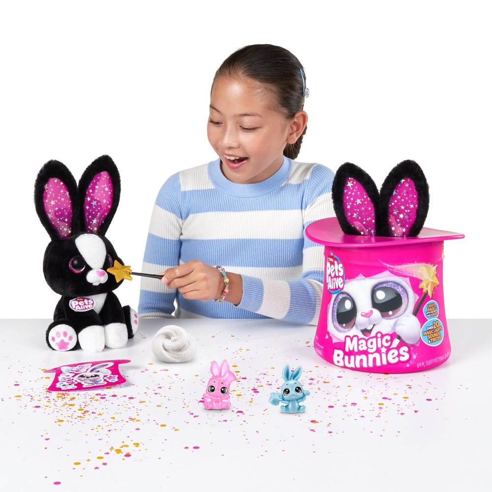 Pets Alive Magic Bunnies (Sootie) By Zuru