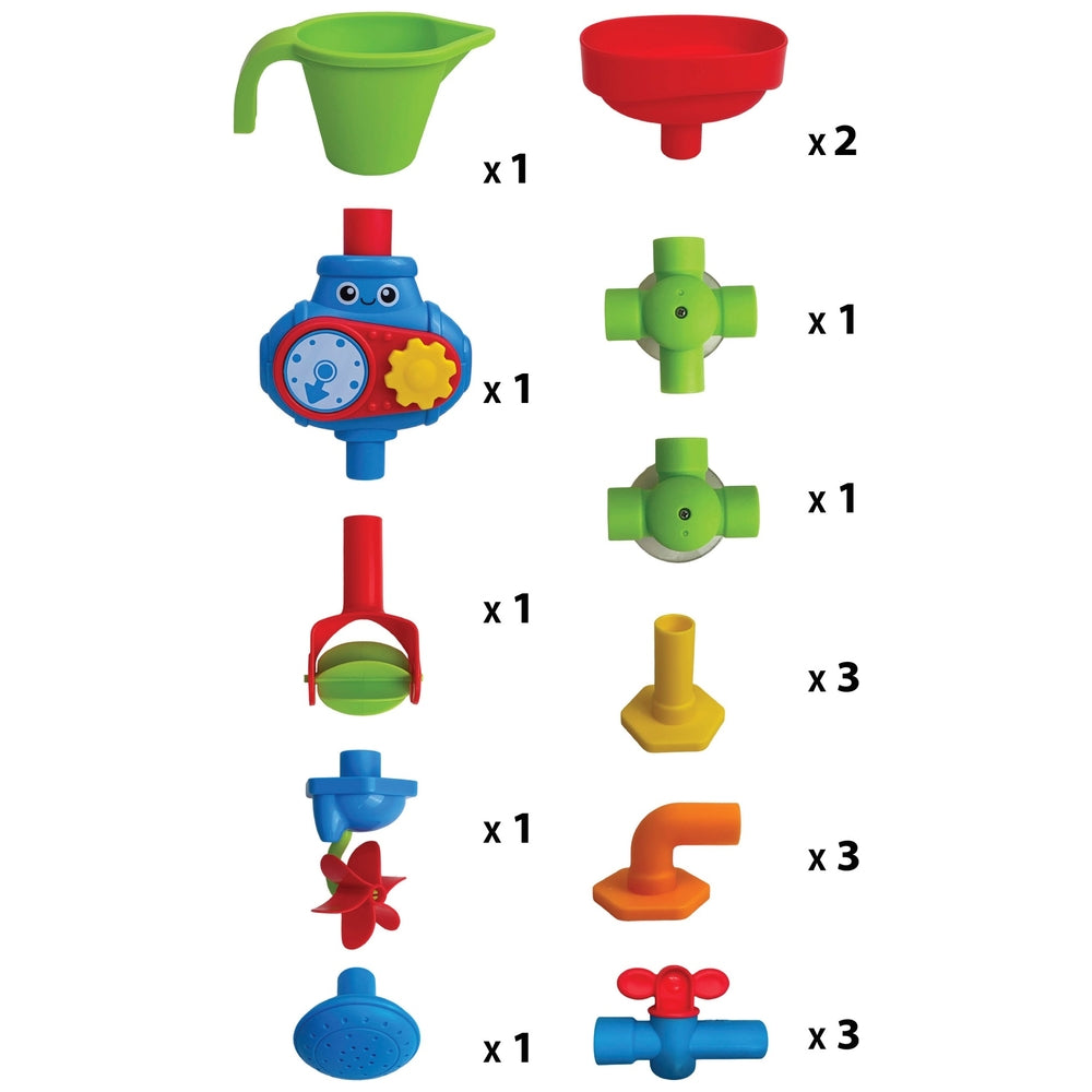 Big Steps Tubes 'N' Pipes Stem Learning Bath Toy