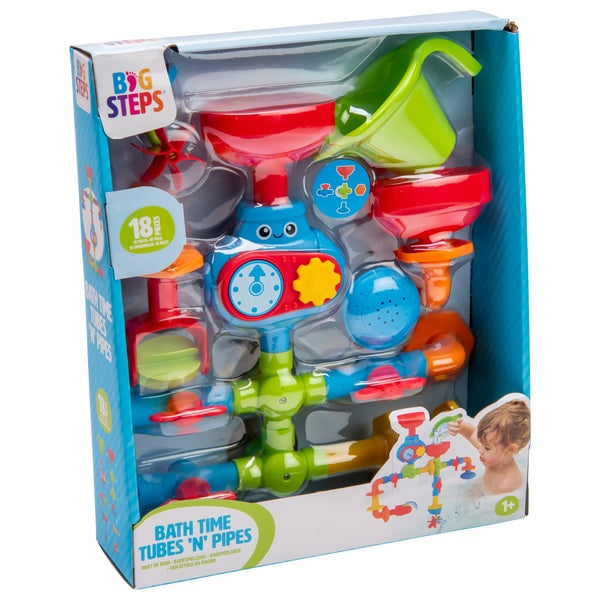Big Steps Tubes 'N' Pipes Stem Learning Bath Toy