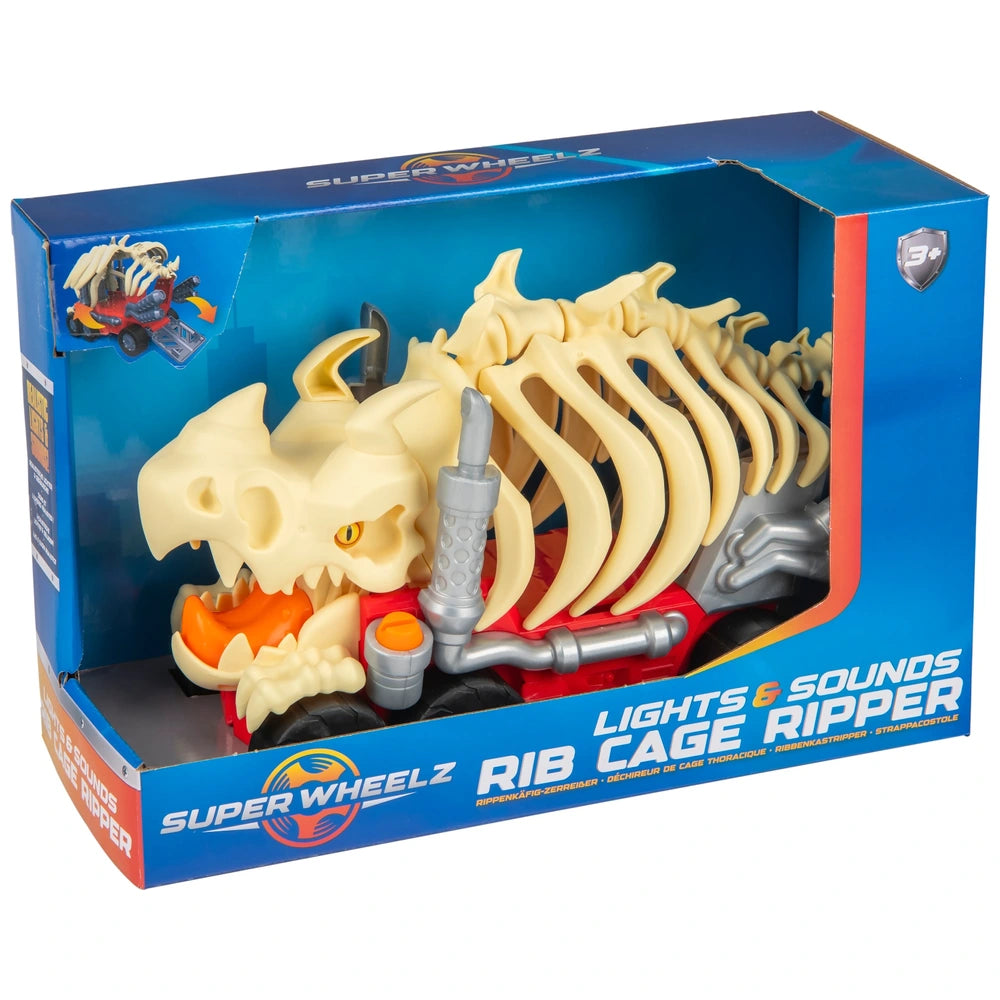 Super Wheelz Light & Sound Triceratops Rib Cage Ripper