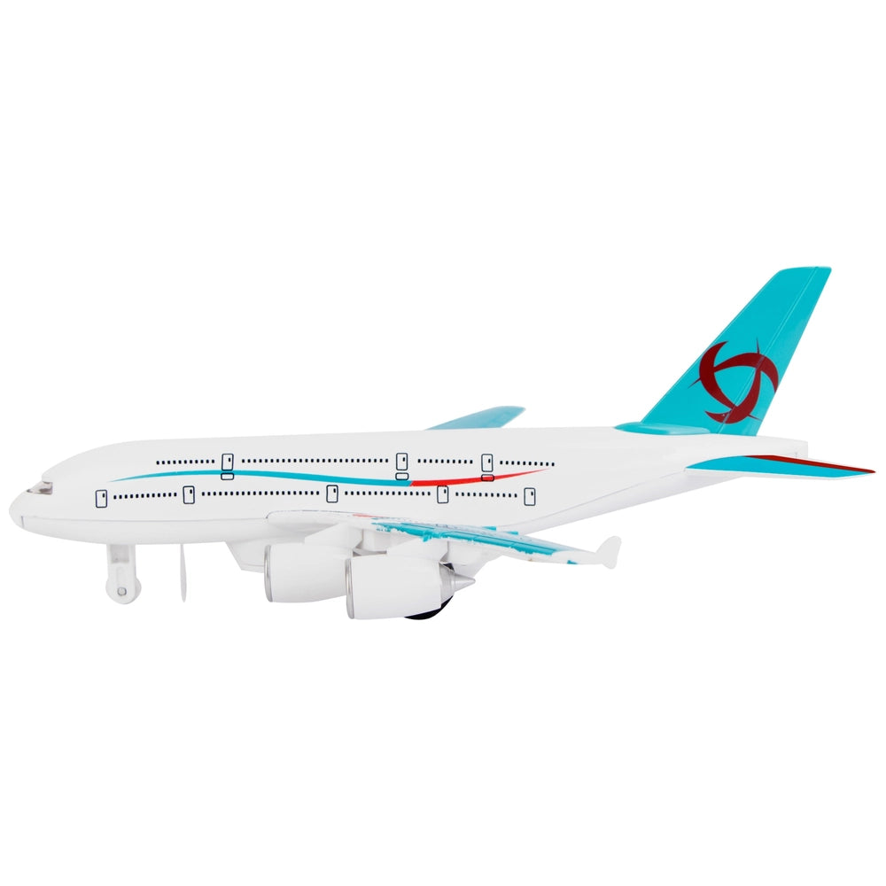 Diecast Lights And Sounds Pull-Back Airplane Assortment